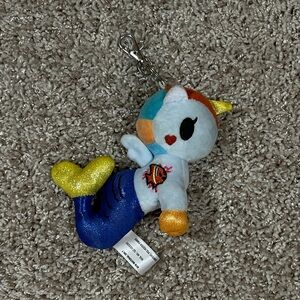 Tokidoki Unicorno Mermicorno Flounder Clip On Plush
